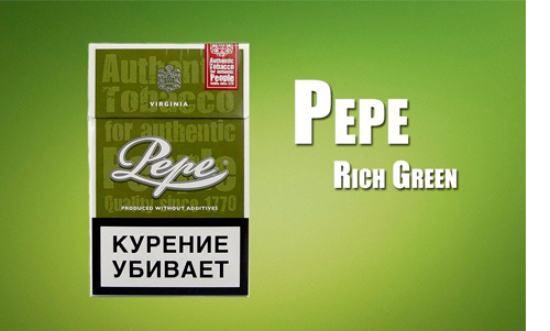 Лучшие сигареты в России. Pepe