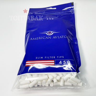 Фильтры для самокруток American Aviator Slim 6/15мм (450)