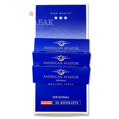 Бумага сигаретная American Aviator Shorts Original 50 листов
